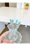 Eyed Fatma Hand 6 Piece Glass Tea Spoon Set - 4