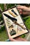 Dip Ink Set Traditional Calligraphy Writing Art Ink Metal Tip Pen Gift Vip Boxed Set - 2