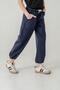 Pocket Stoned Leg Brit Elastic Stopper Girl's Sweatpants