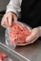 500 Pieces 5 Packs Standard Size Bag Gloves Squeaky Transparent White Grocery Gloves - 4