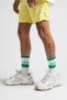 Retro Starter Pack Unisex Sports & Lifestyle Towel Sole 4-Piece Sock Set - 5