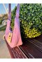 Women's Lilac Patent Leather Baguette Model Shoulder Bag - 4