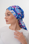 Patterned Buckle Bonnet Hijab Bonnet Daily Use Bonnet Shawl Scarf - 3
