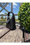 Women's Bow Detailed Cross Strap Hand and Shoulder Bag - 4