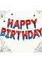 Spider Tama Birthday Spider Happy Birthday Foil Balloon Spider Printed Balloon Navy Blue Star Age 8 - 3