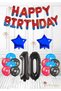 Spider Tama Birthday Spider Happy Birthday Foil Balloon Spider Printed Balloon Navy Blue Star 10 Years Old