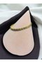 Women's Zircon Stone Gold Color Steel Handcuff Bracelet – Stylish & Elegant Design - 3