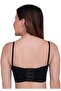 Women's Padded Stretchable Seamless Strapless Multi-Way Tube Bra with Back Hook Closure and - 9