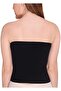 Women's Seamless Strapless Crop Top Tube Camisole Free Black - 4