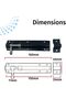 Tradeals 2 Pack - Heavy Duty Gate Bolt Door Lock Tower Door Bolt Door Lock Barrel Slide Bolt Lock fo - 2