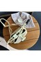 Women's Straw Braided Mini Pouch Model Drawstring Closure Arm and Shoulder Bag - 5