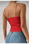 Double Layer Chest Degaje Stretchy Crop Blouse 8002 - 2