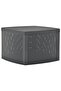Side Table Anthracite 54x54x36.5 cm Plastic