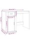 Desk Black 100x49x75 cm Engineered Wood - 3