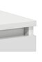 Desk White 90x45x76 cm Engineered Wood - 8