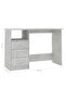 Desk with Drawers Concrete Grey 110x50x76 cm Engineered Wood - 3