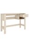 Desk HAMAR Honey Brown 110x40x75 cm Solid Wood Pine - 6
