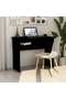 Desk Black 90x50x74 cm Engineered Wood