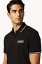 Basic Regular Fit Premium Cotton Logo Polo Shirt - 5
