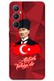 Realme C65 Compatible Ataturk Pattern Phone Case + Screen Protector - 5851