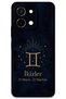 Vivo Y28 Compatible Gemini Pattern Phone Case + Screen Protector - 5770