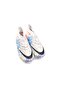 Lace-Up Unisex Football Boots White-Salmon Patterned Football Boots - 2