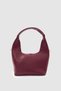 Aunor Yonca Detailed Crossbody Bag and Handbag in Burgundy - 5