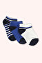Boy's 3-Piece Booties Socks Set - 2
