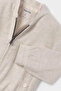 Sports Boy's Jacket with Zippered Pocket and Elastic Waist - 4