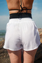 Trend Women's Laser Pattern 2in1 SEA POOL SPORTS SHORTS with Inner Leggings - 7