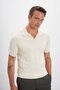 Polo Neck Patched Knitwear Men's T-Shirt - 3
