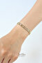Chain Detailed Zircon Stone Steel Xuping Bracelet - 2