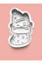 Cute Cat in Socks Cookie Mold and Sugar Dough Mold Set of 4 0167-Set - 3