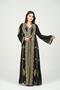 Moroccan chiffon caftan two pieces with a belt on the waist women kaftan dress - 3