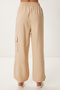 Women's Biscuit Pocket Linen Cargo Pants Mx00212 - 7