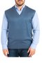 Baba Men's V-Neck Indigo Knitwear Sweater – Classic and Stylish - 3