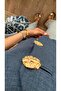 Indigo Vest - Large Buttoned and Lined - 2