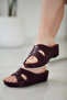 Orthopedic Daily Wear Slippers Claret Red - 2