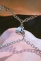 Magnetic Silver Color Heart Bracelet, Lover Bracelet, Friendship Bracelet, Couple Bracelet - 2