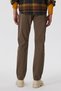 Jagger Porter Men's Slim Straight Slim Fit Regular Waist Woven Trousers Straight Leg Brown - 4