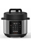 Smart Pot Electric Pressure Cooke 4L, 11 Cooking Programs, Food-Grade SS Pot, Silver/ Black