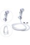Shattaf Set White – Model RF-WSS-02, Complete Bidet Spray Kit for Bathroom Use - 2