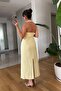 Back Low-Cut Square Collar Midi Dress Wedding Engagement Promise Graduation - 6