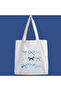 Blue Bow Waterproof Printed Cloth Bag - 2