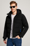 Water Resistant Hooded Core Jcodarwin Men's Windproof Coats - 5
