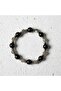 Ottoman Value Dark Light – Certified Natural Obsidian and Labradorite Stone Bracelet - 2