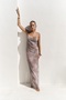 Chomhan Hanging Degaje Smoke Long Dress - 2