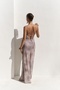 Chomhan Hanging Degaje Smoke Long Dress - 4