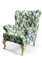 Leaf Pattern Digital Printed Upholstery Sofa Fabric, Throw Pillow, Cushion Covering. Flooring Fabric - 5