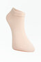 6-Piece Plain Booties Girls' School Socks - 4